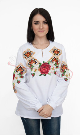 Квіткова бісерна вишиванка 7024