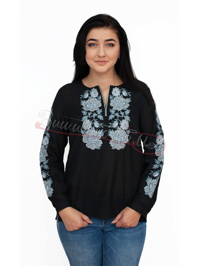 Women's shirt with roses 522-2