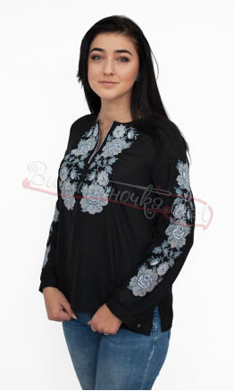 Women's shirt with roses 522-2