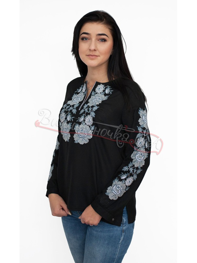Women's shirt with roses 522-2