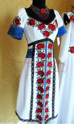 Women's dress pinafore dress 3035