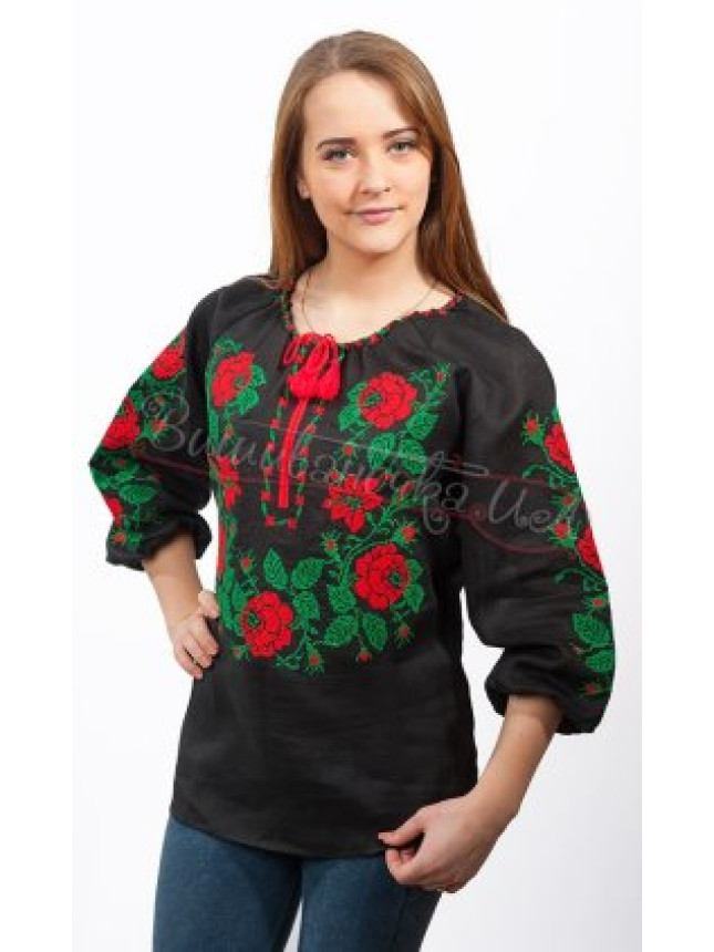 Женская блузка с вышивкой 3731