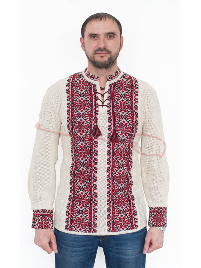 Men's knitted vyshyvanka 5264 size XL