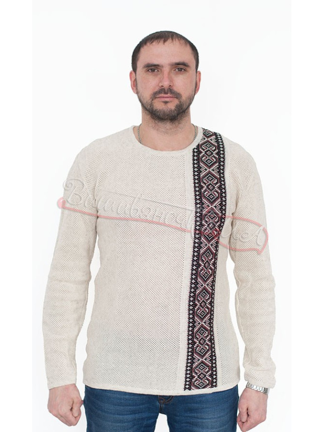 Men's vyshyvanka jumper in linen 5261 size M