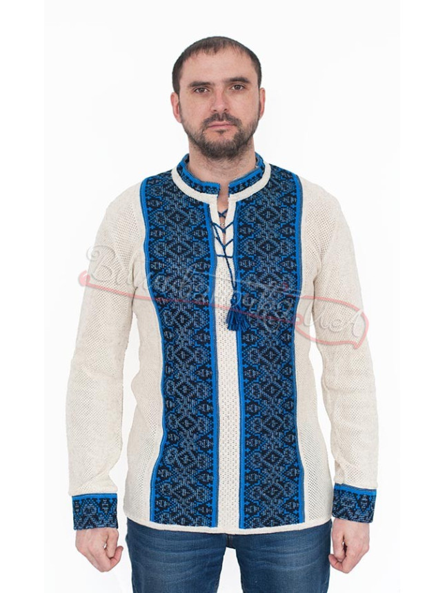 Knitted vyshyvanka jumper 5257 size M