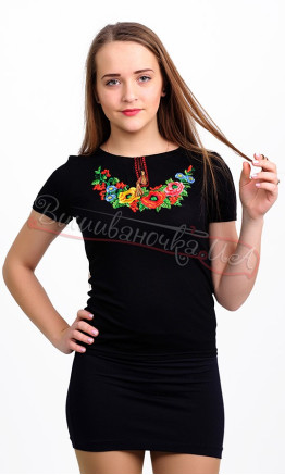 Women's T-shirt, with embroidery 3412