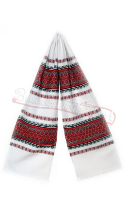 Вышитый рушник, тканый 011 (1,4м*0,32м)