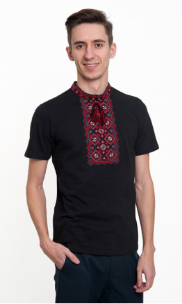 Men's T-shirt black 50203