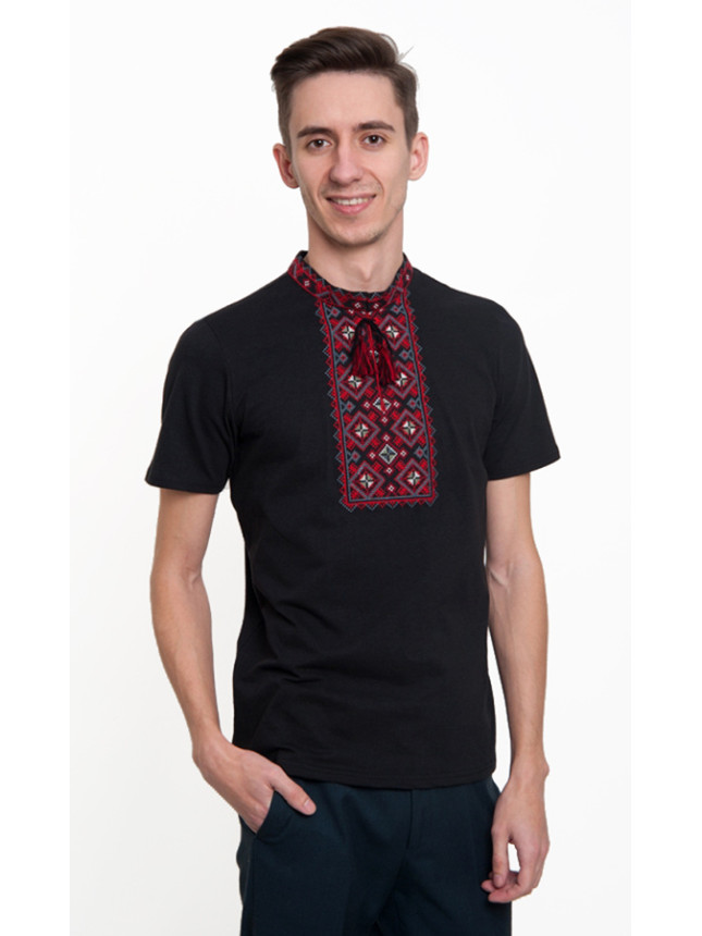Men's T-shirt black 50203