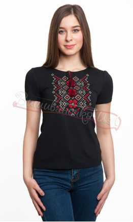 Women's T-shirt with embroidery 50121