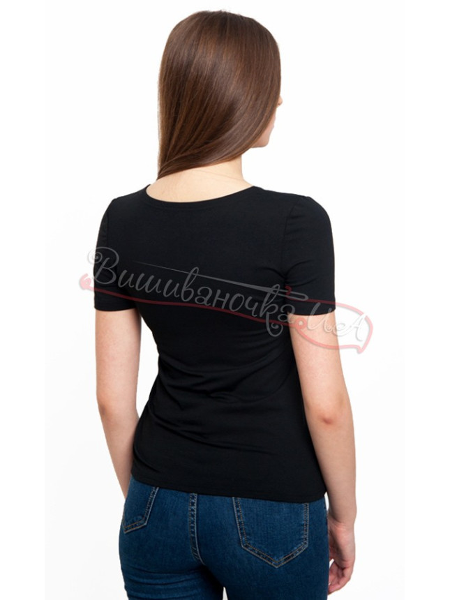 Women's T-shirt with embroidery 50121