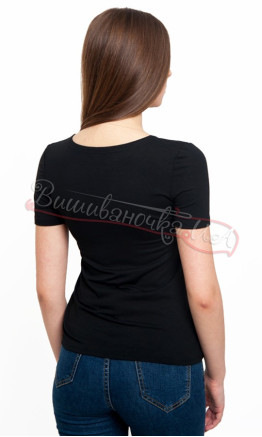 Women's T-shirt with beautiful floral pattern 5126