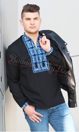 Black men's vyshyvanka 3356