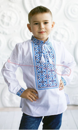 Вишита сорочка для хлопчика 742-3