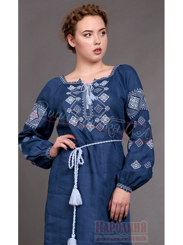 Women's dress in ethnic style 1521 size 42