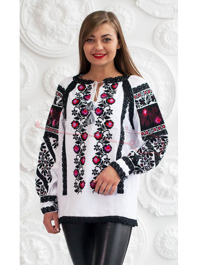 Stylish women's vyshyvanka 3238 size 46