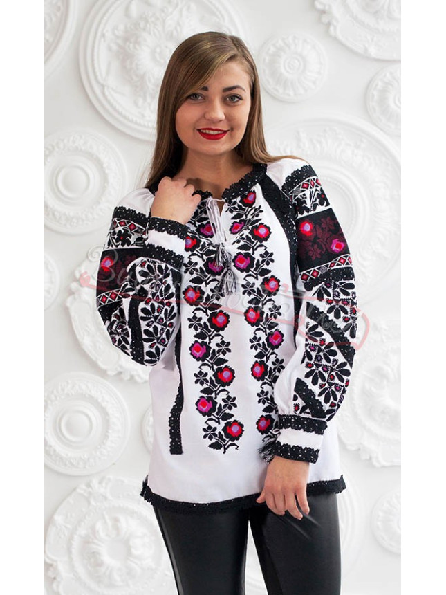 Stylish women's vyshyvanka 3238 size 46