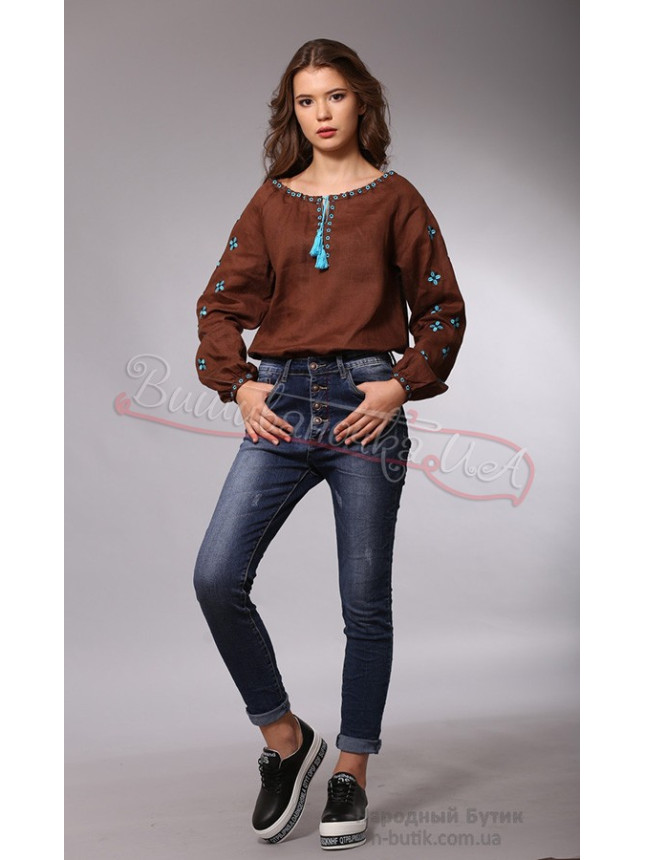 Original women's embroidered shirt 1033 size 42