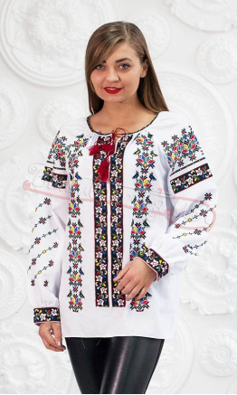 Женская оригинальная вышитая рубашка 3241