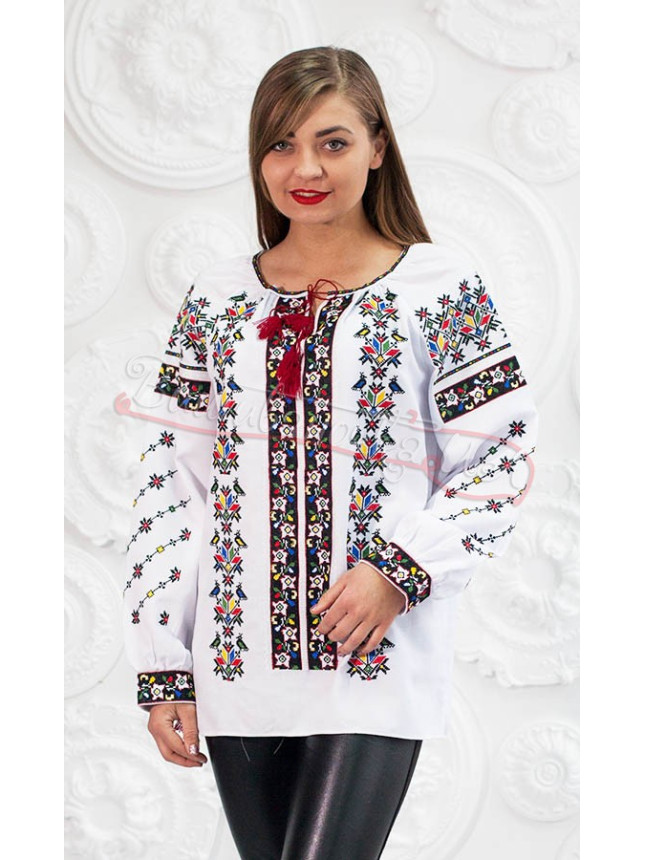 Women's original embroidered shirt 3241 size 50