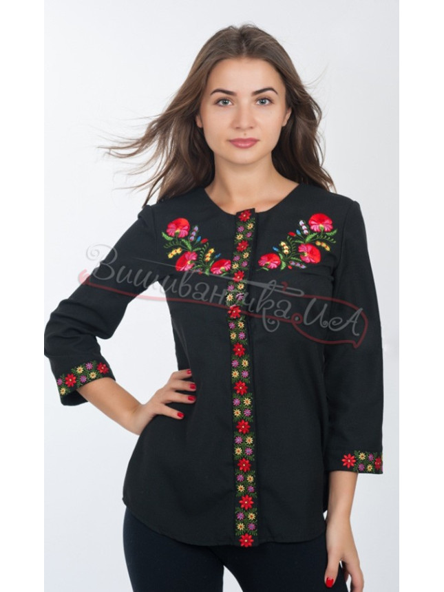 Women's stylish vyshyvanka blouse 4118 size 48
