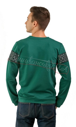 Cardigan men's with geometric pattern 6207