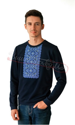 Embroidered men's cardigan 6205