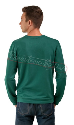 Men's cardigan with geometric ornament 6204