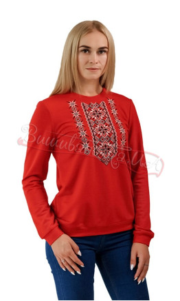 Bright women's embroidered cardigan 6109