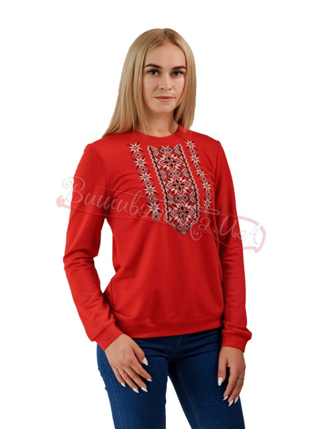 Bright women's embroidered cardigan 6109