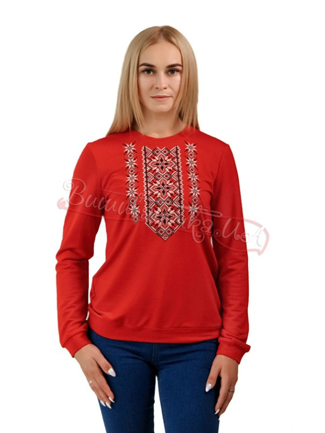 Bright women's embroidered cardigan 6109
