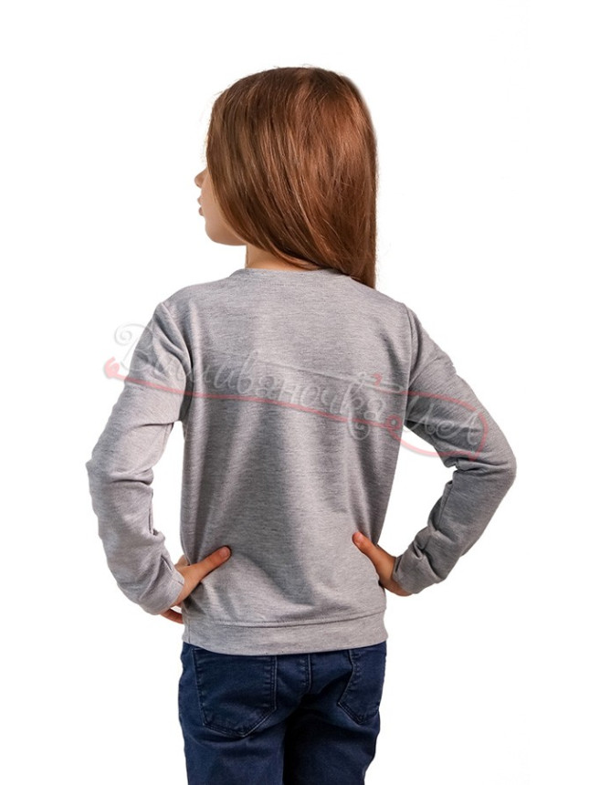 Sweatshirt with bright pattern 6302 size 116