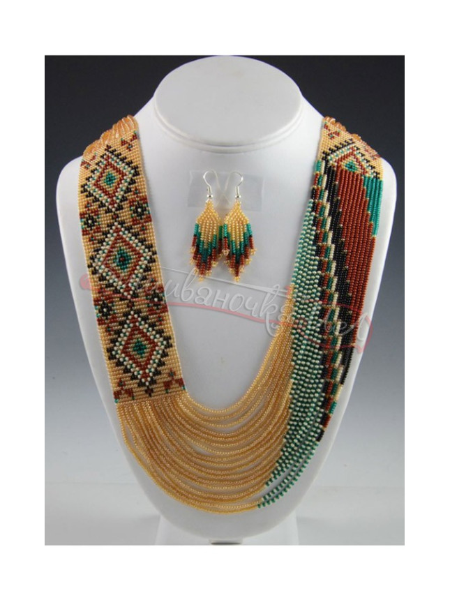 Women's beaded accessory handmade 8010