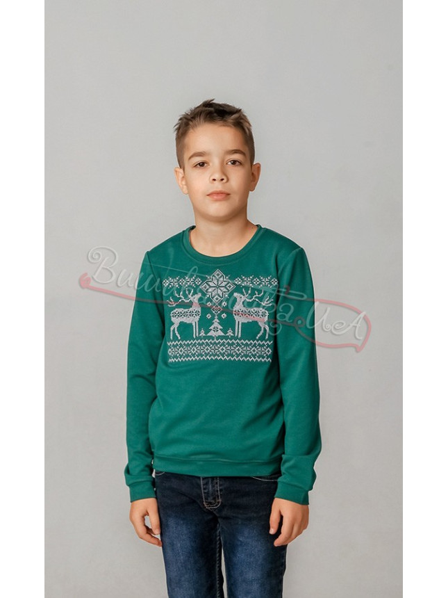 Sweatshirt with reindeer 6311 size 110