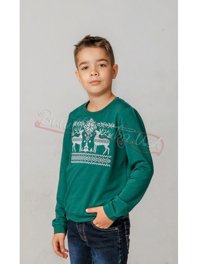 Sweatshirt with reindeer 6311 size 110