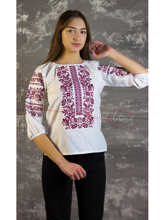 Women's shirt with embroidery 526-2