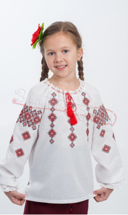 Вышиванка на девочку 4303