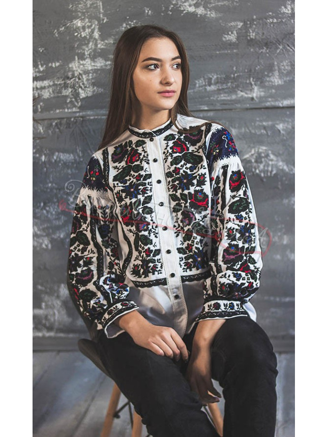 Refined women's blouse Ч 7329