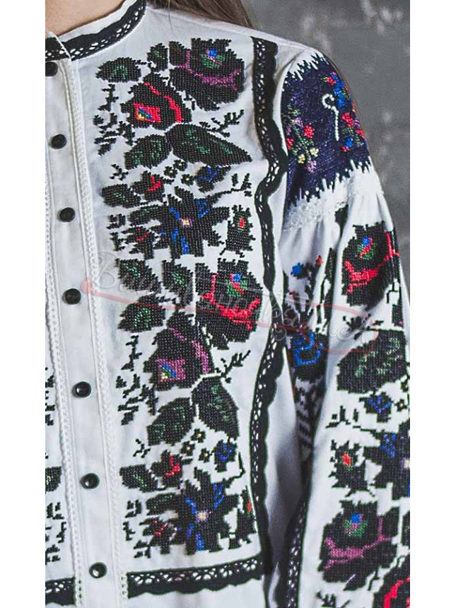 Refined women's blouse Ч 7329