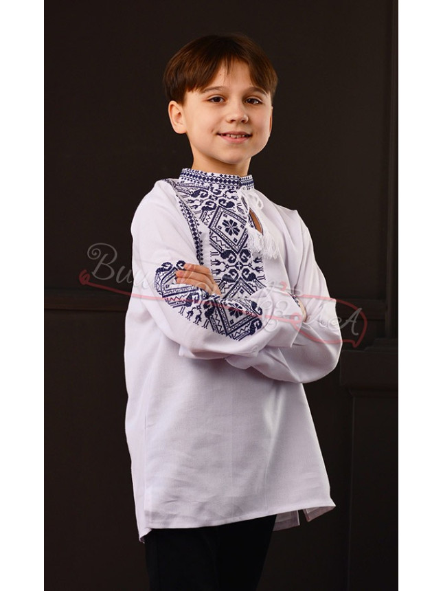 Vyshyvanka shirt for a boy 746-3 size 128