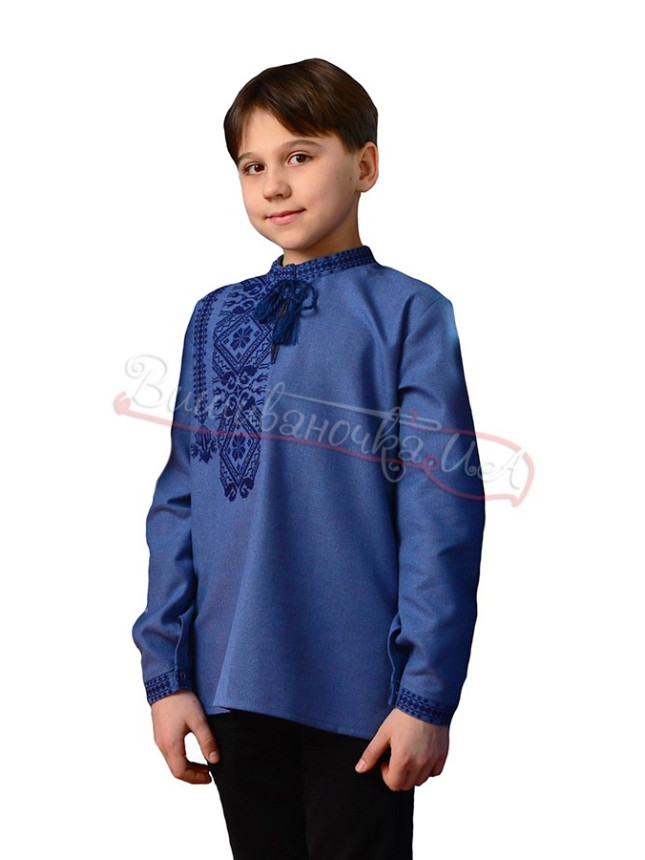 Modern vyshyvanka for a boy 746-6 size 134