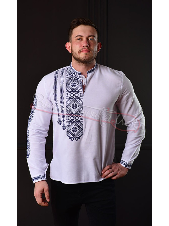 Modern men's vyshyvanka 346-3 size 42