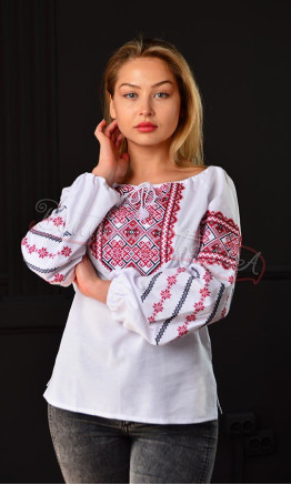 Women's blouse with embroidery 514-2