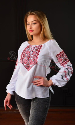 Women's blouse with embroidery 514-2