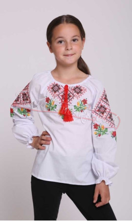 Вишиванка для дівчинки 4334