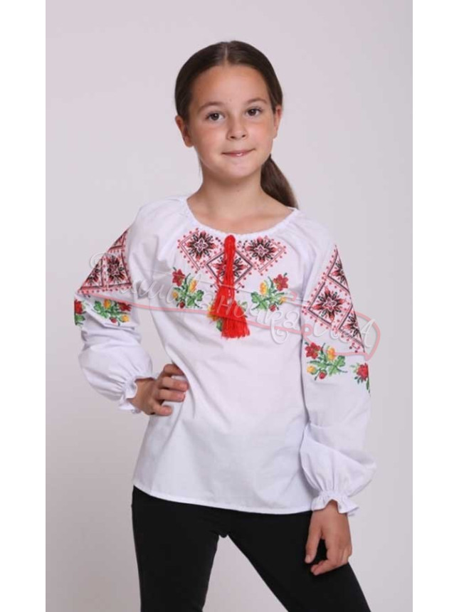 Вишиванка для дівчинки 4334