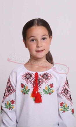 Вишиванка для дівчинки 4334