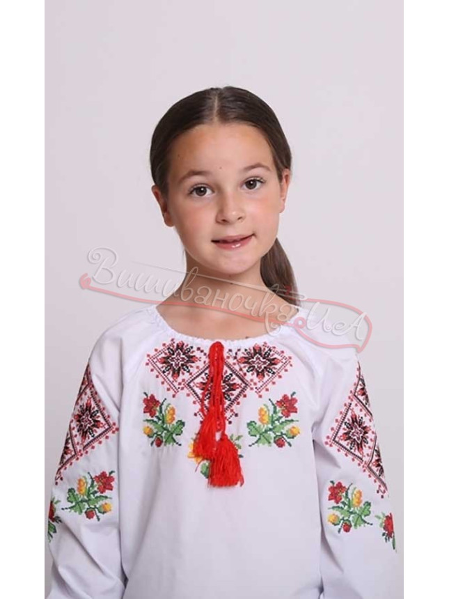 Вишиванка для дівчинки 4334