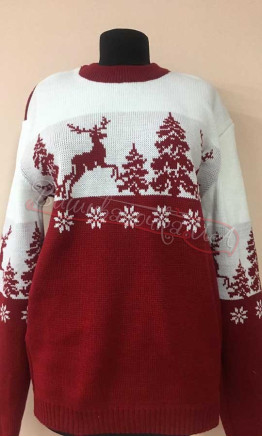 Christmas knitted cardigan 0020