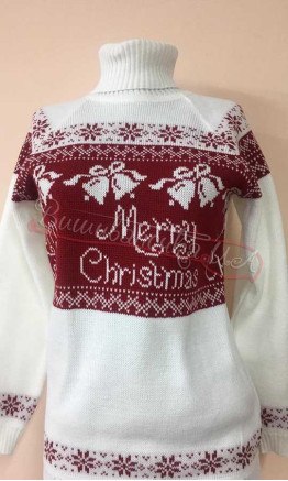 Christmas women's polo neck 0024